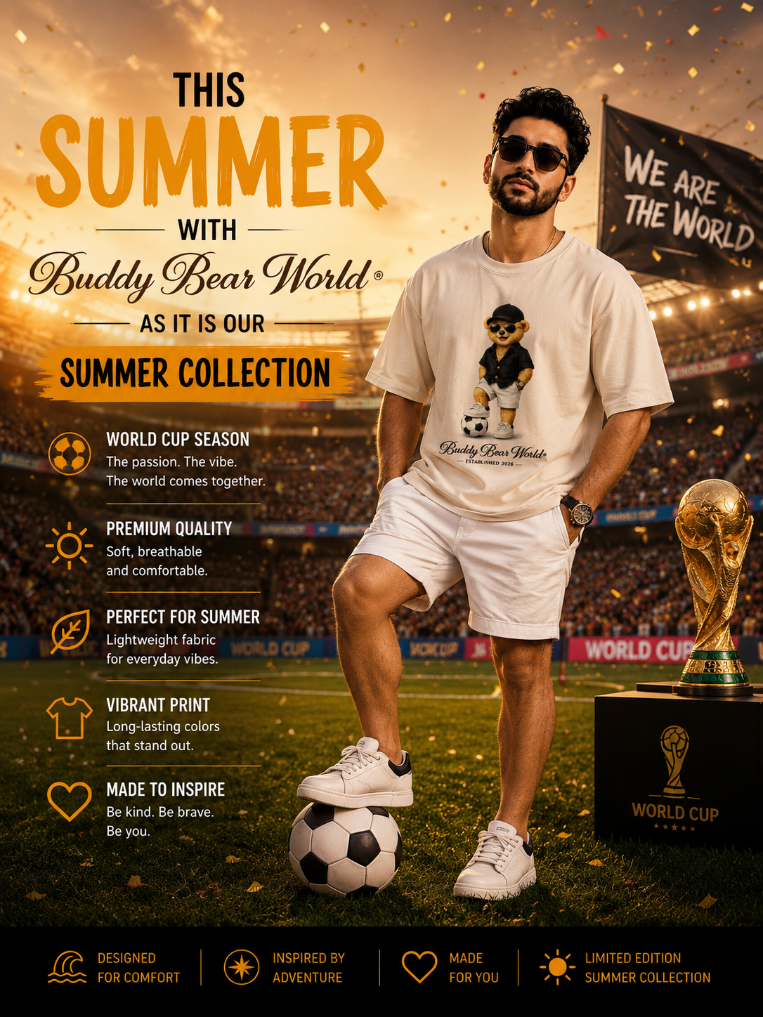 Premium Unisex Cotton T-Shirt – Soft Breathable Summer Tee
