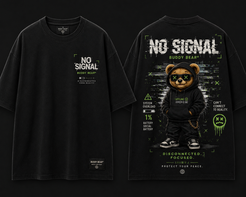 No Signal Oversized T-Shirt