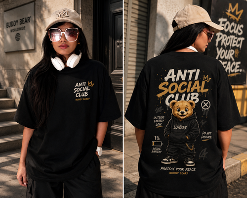 Anti Social Club Oversized T-Shirt