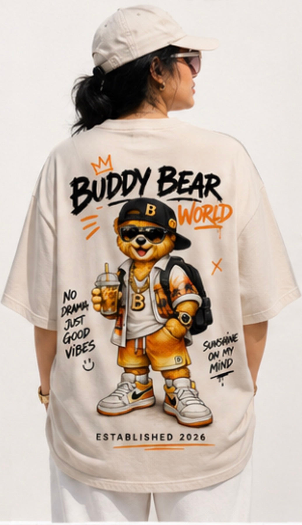 Good Vibes Oversized Tees