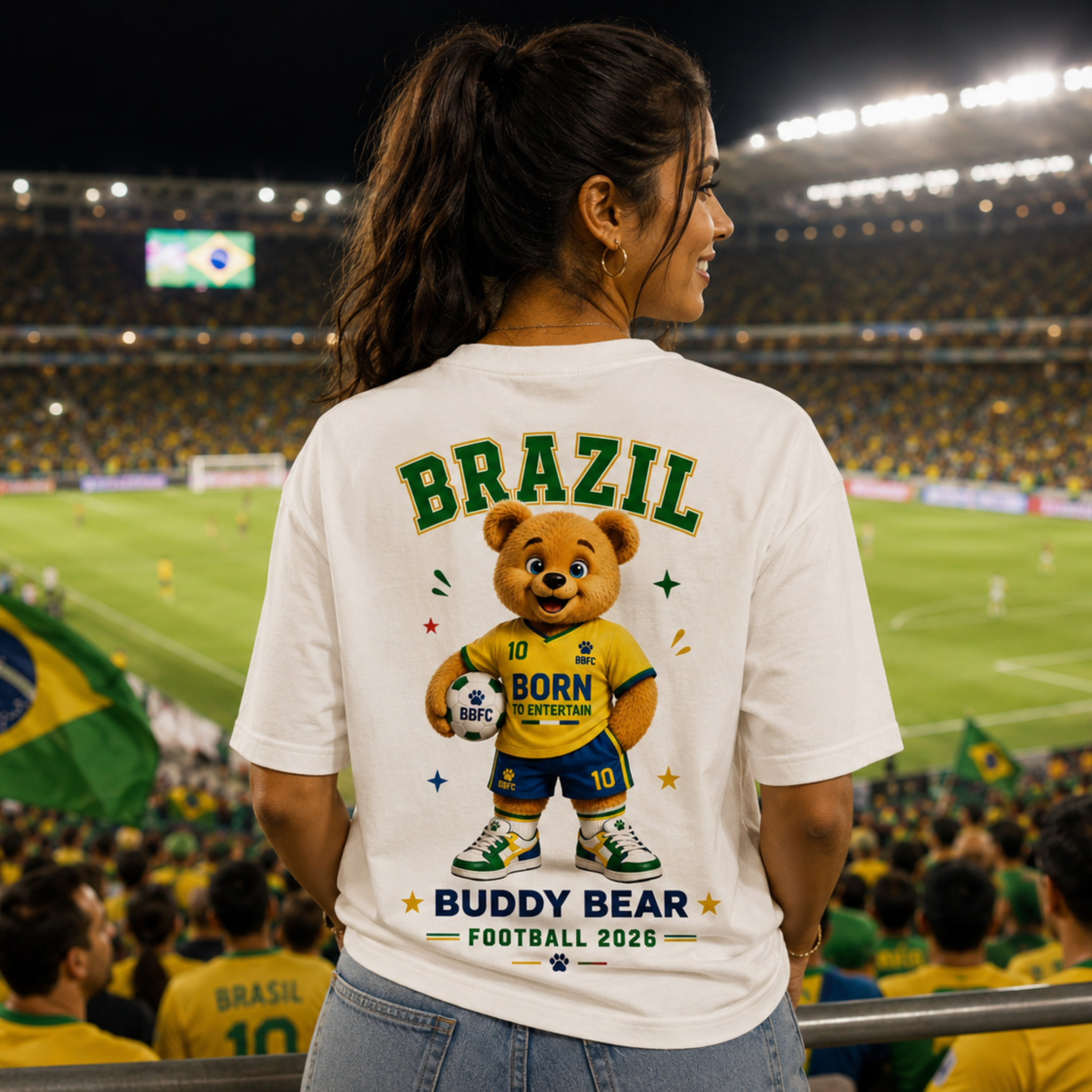 Brazil Football T shirt